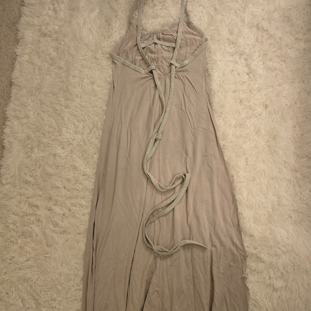 Ladder /racer back knit maxi dress